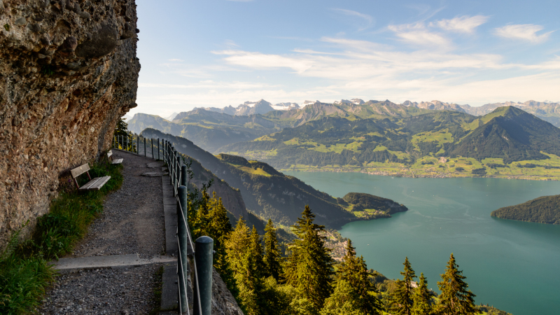 Rigi - mit Blick auf Vierwaldstättersee
